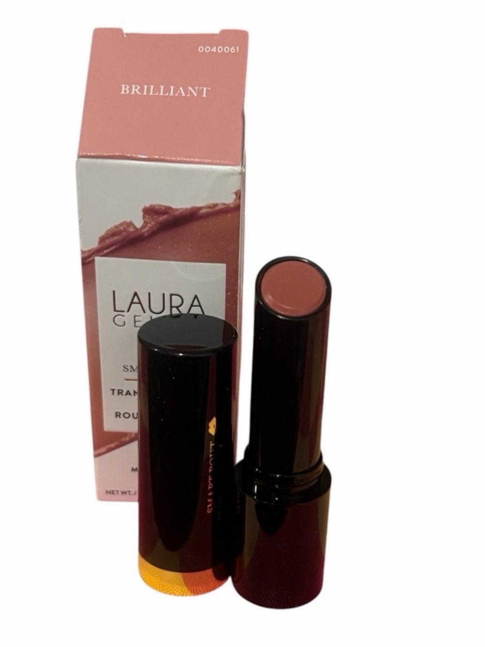 NEW Laura Geller Transfer-Proof Moisturizing Matte Lipstick In Brilliant NWOB